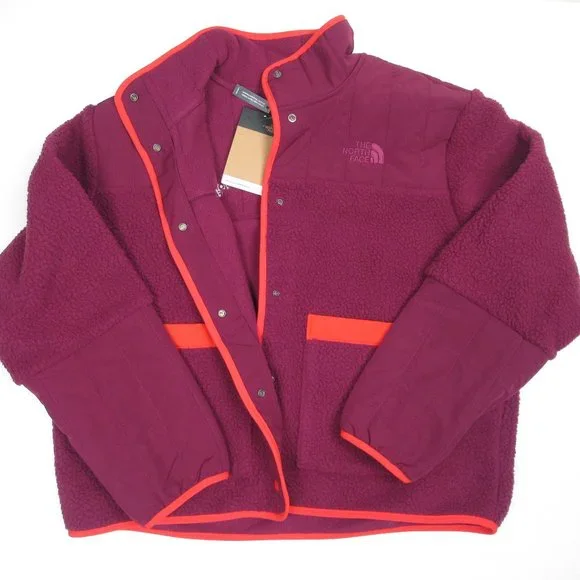 The North Face Cragmont Craigmont Fleece Jacket Deep Purple XL - Picture 2 of 12